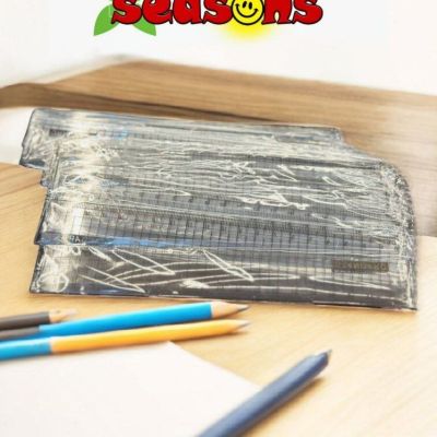  المسطرة الشفافة ٢٠ سم 📏