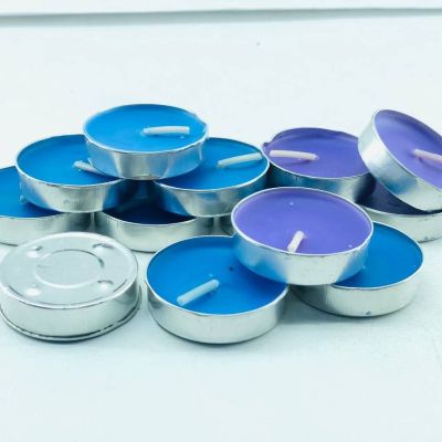 علبة الشمع الملون الفواح 