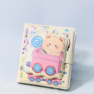 نوت بوك بكفر بلاستيك مبطن وقفل مغنطيس 