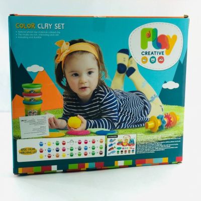 الصلصال الملون🔴🌈🎨