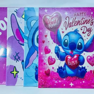 تابلوه الرسم الماسي الديزني ✨👸🏻🕷️🐭 ٤٠*٥٠ سم