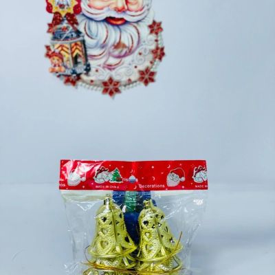 كيس اجراس الكريسماس الذهبي 🔔