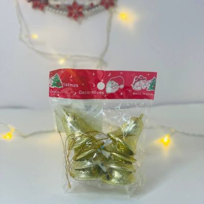 كيس اجراس الكريسماس الذهبي 🔔