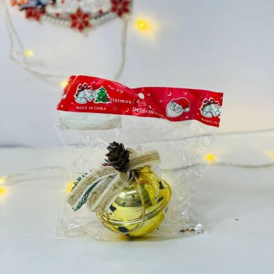 كيس عليقة جرس الكريسماس  البلاستك المدور ⭕️⭕️🔔🔔