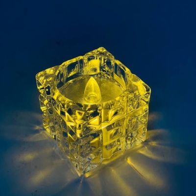 شمع الكريسماس الاكليرك المربع ◻️🕯️🕯️