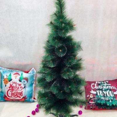  شجرة القنفد الأخضر بالاطراف الثلجي ❄️❄️❄️ 🌫🦚🦚🌲