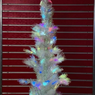 الشجرة المضيئة انوار كوكتيل 🔵🔴🟢🟡 المقاس : ٢١٠ سم 