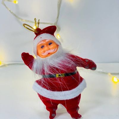 كيس تعليق بابا نويل قطيفة 🔴🎅🏻🎅🏻🔴