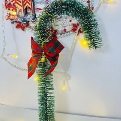 عكاز الكريسماس التعليق 🌿🍭🌿الخامة التل ✨🎄🎄