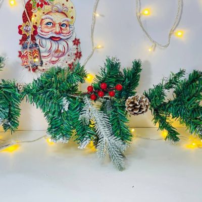 جارلند 🌿🌿 فرع شجرة الكريسماس الكبير 🌲🌲