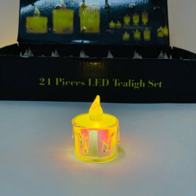 شمع الكريسماس 🕯️🕯️ الشفافة 🕯️🕯️ 