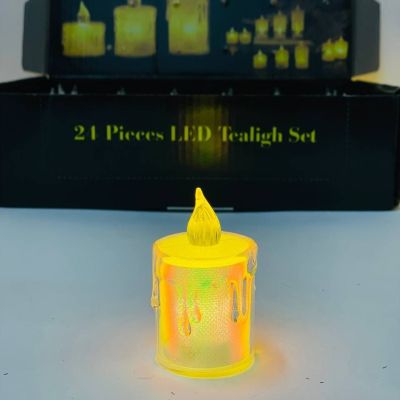 شمع الكريسماس 🕯️🕯️ الشفافة 🕯️🕯️ 