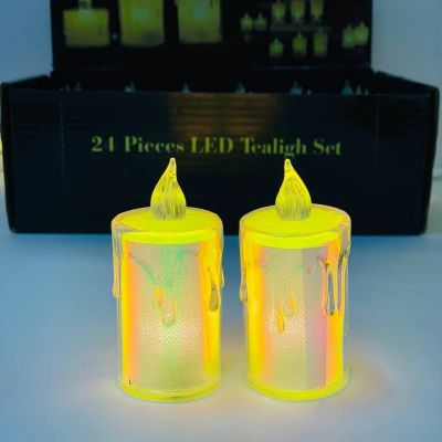 شمع الكريسماس 🕯️🕯️ الشفافة 🕯️🕯️