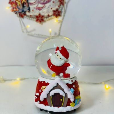 بلورة بابا نويل 🎅🏻🎅🏻🎅🏻❄️ والثلج ❄️❄️