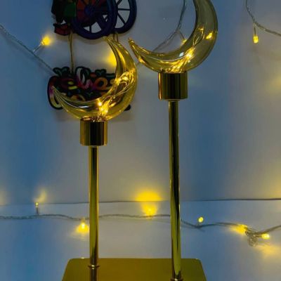  انتيكة ديكور رمضان 🕌🕌 &nbsp;الهلال و النجمة الليد المضيئة ورم 