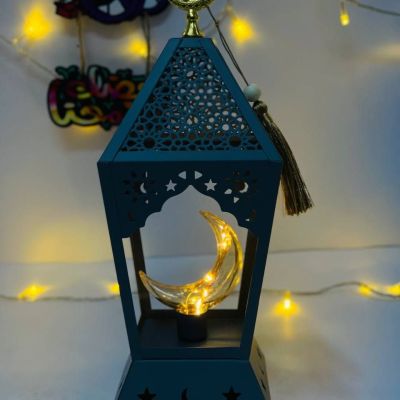  فانوس رباعي 🔳🕌 و الهلال 🌙