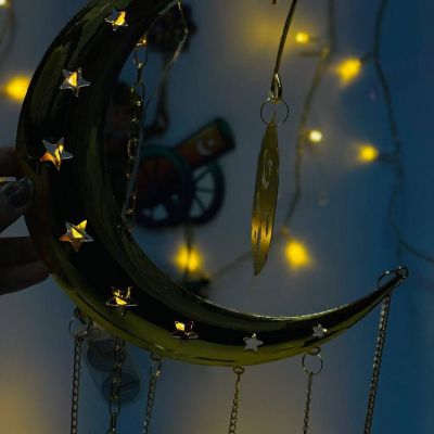 علبة دلاية الهلال 🌙🌙 الهلال الذهبي المضيئ 🌙⭐️💡