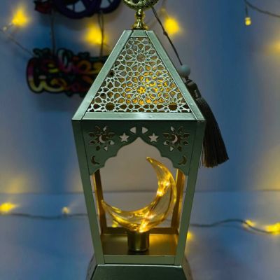  فانوس رباعي 🔳🕌 و الهلال 🌙