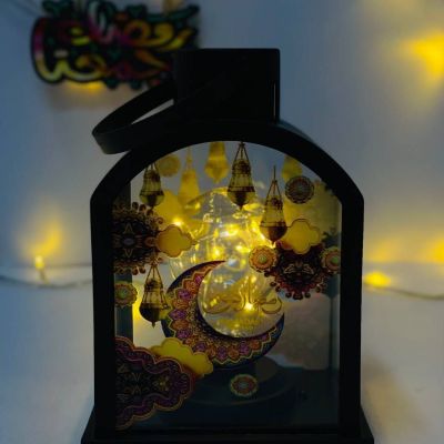  الفانوس البيضاوي بزجاج 🔃🕌🪞