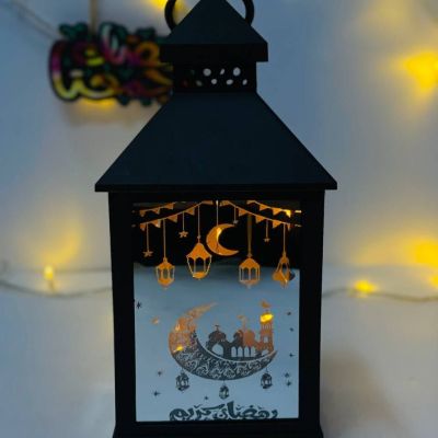 الفانوس المربع بزجاج ⬜️🕌🪞
