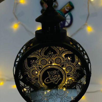 الفانوس المدور بزجاج ⭕️🕌🪞