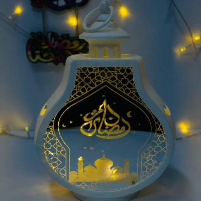 الفانوس المدور بزجاج ⭕️🕌🪞