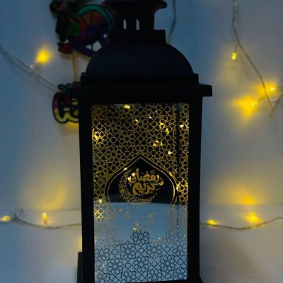 الفانوس المربع بزجاج 🟥🕌🪞 بالموسيقى 🎶🎶 