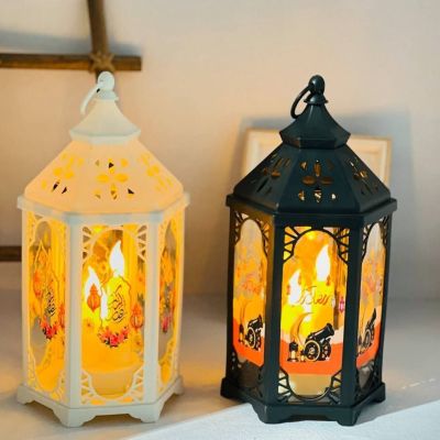 الفانوس السداسي بزجاج 6️⃣🙌🏻🕌🪞و 3️⃣ شموع 🕯️ بالموسيقى 