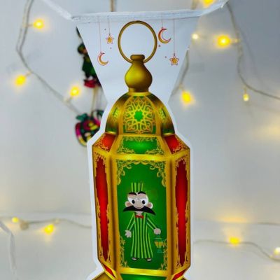 حبل فوانيس ورقية&nbsp; 📐📐🕌