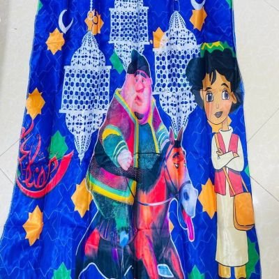 مفرش رمضان &nbsp;بشخصيات رمضانية🧶🪢🪡🌙