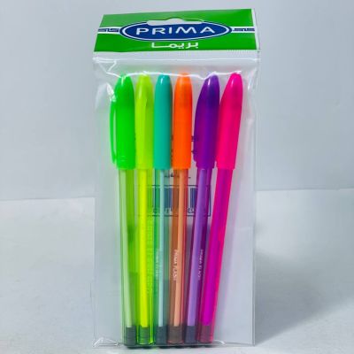 طقم الفسفوري نوع PRIMA 📏📏 🟤🟢🔵🟣🔴🟠🟡
