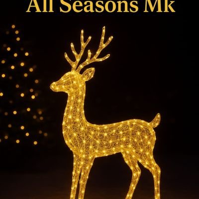 غزلان كريسماس 